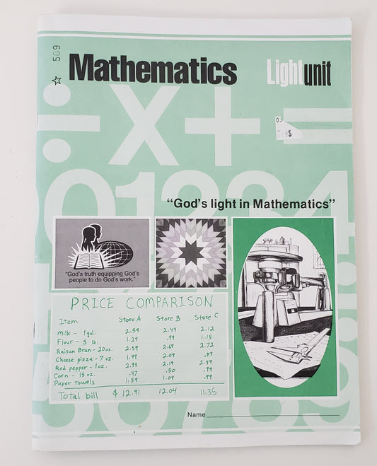 Mathematics 509