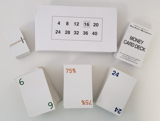Cards for Math Games