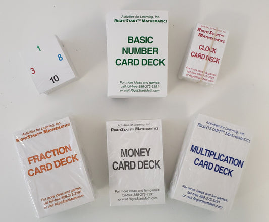 Cards for Math Games