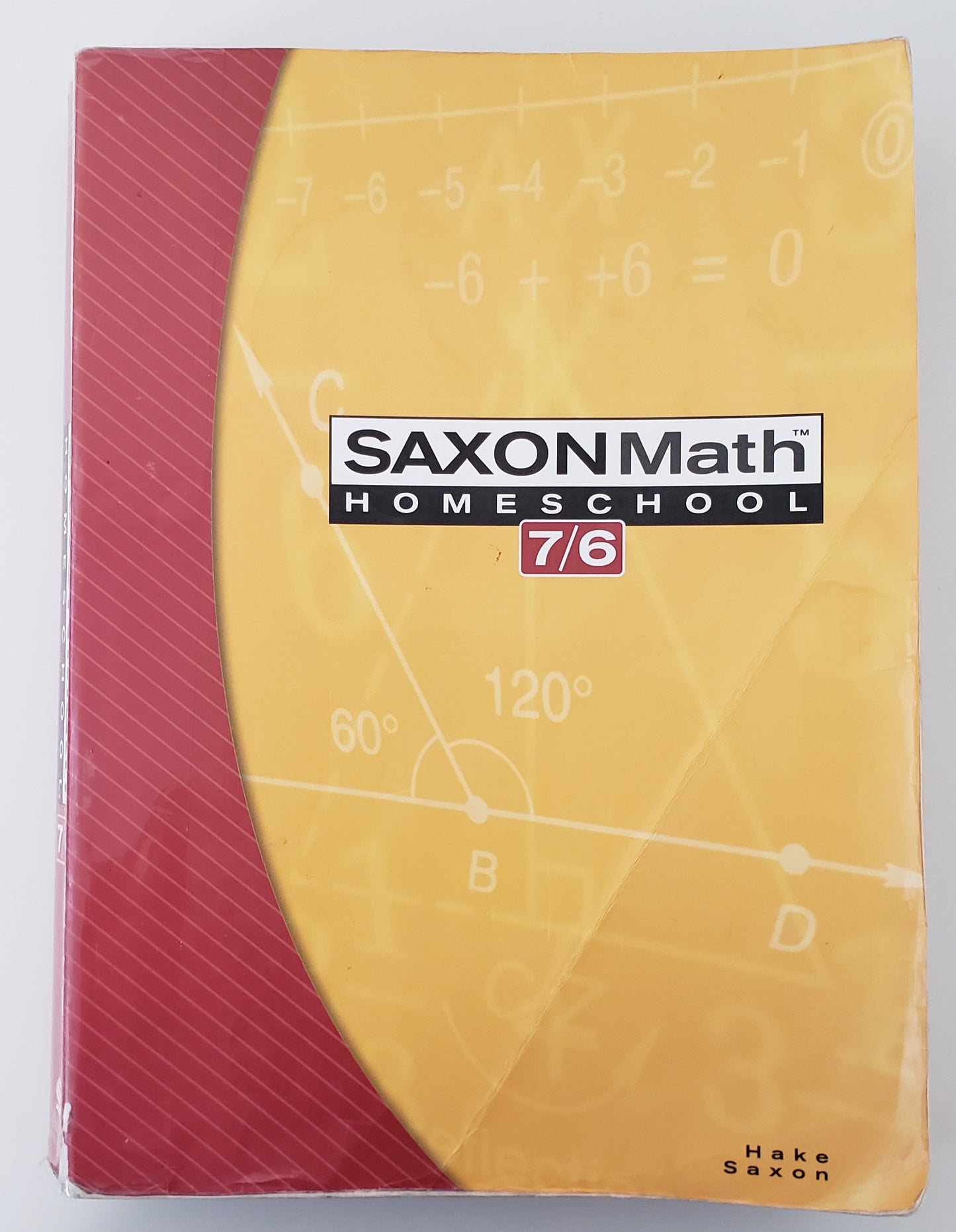 Saxon Math Homeschool 7/6 Student Text