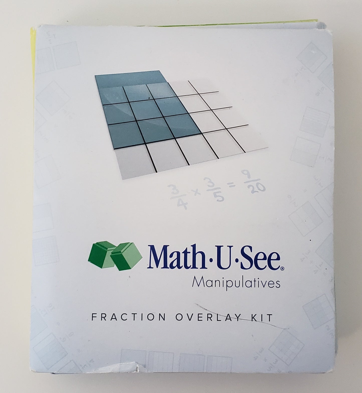Math U See Manipulatives: Fractions Overlay Kit