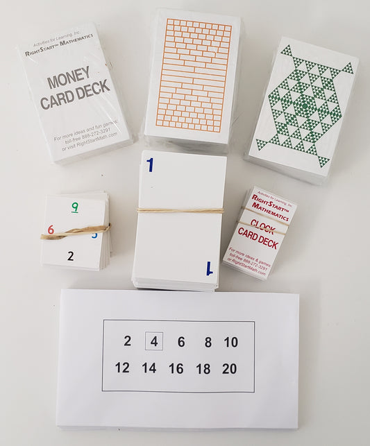 Cards for Math Games