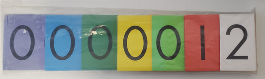 Place Value Cards Seven Value