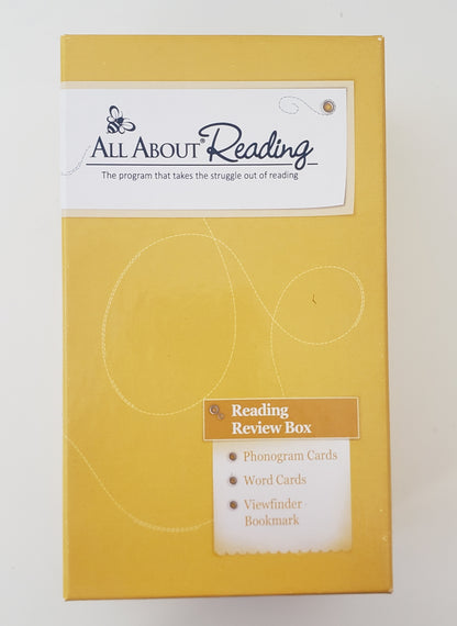 All About Reading Review Box with Level 4 Cards