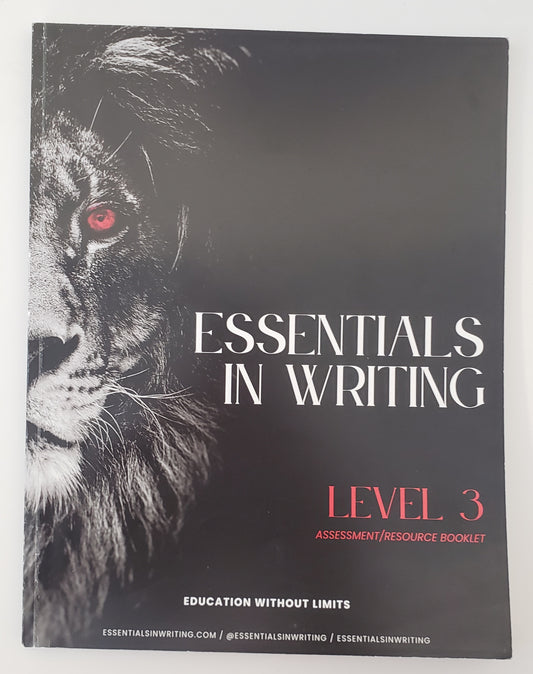 Essentials in writing 3: Where Students Learn to Write (Second Edition)