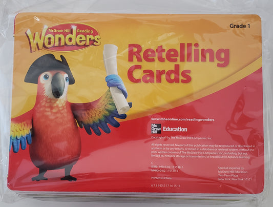 Reading Wonders, Grade 1, Retelling Cards (ELEMENTARY CORE READING)