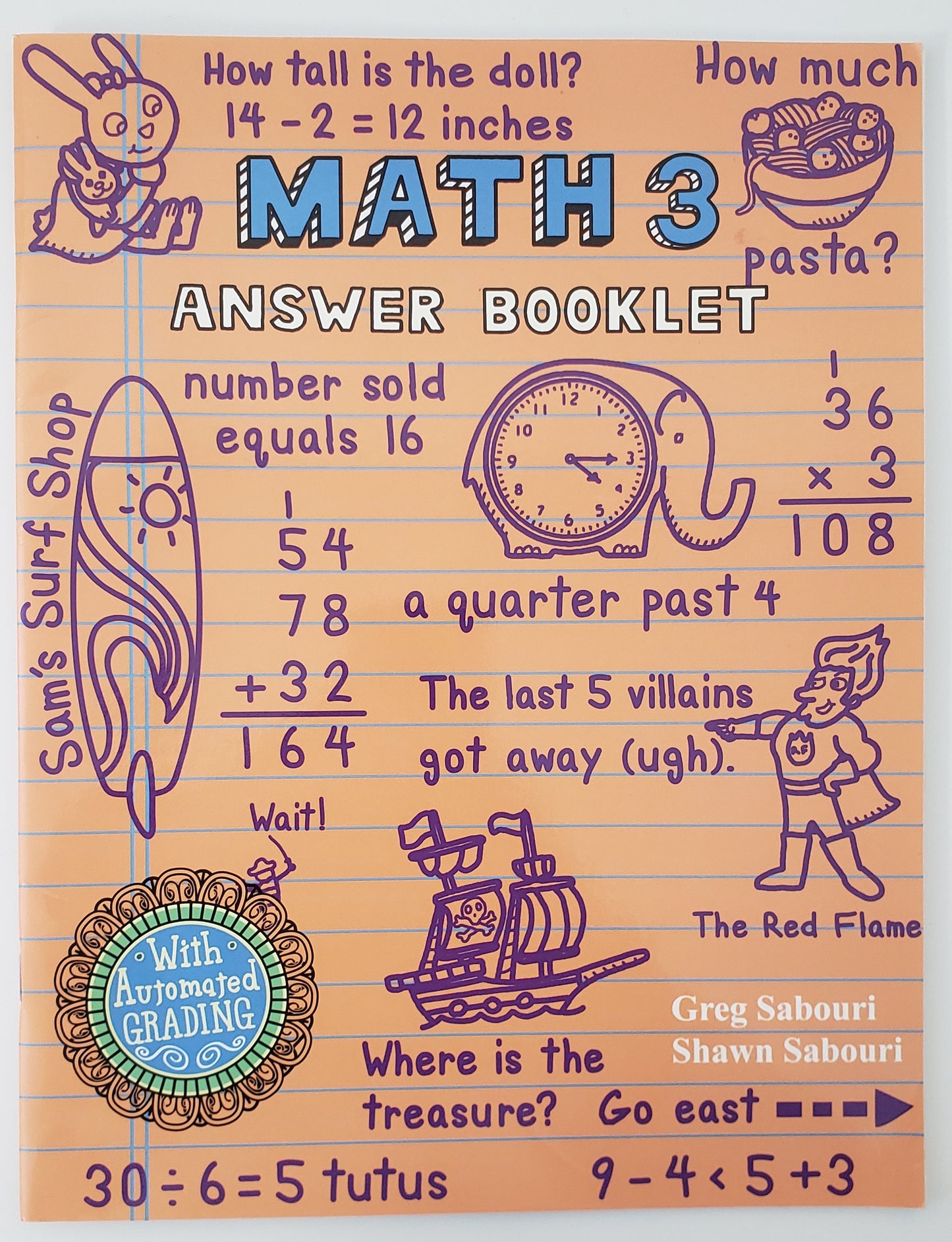 Math 3 A Teaching Textbook Answer Booklet