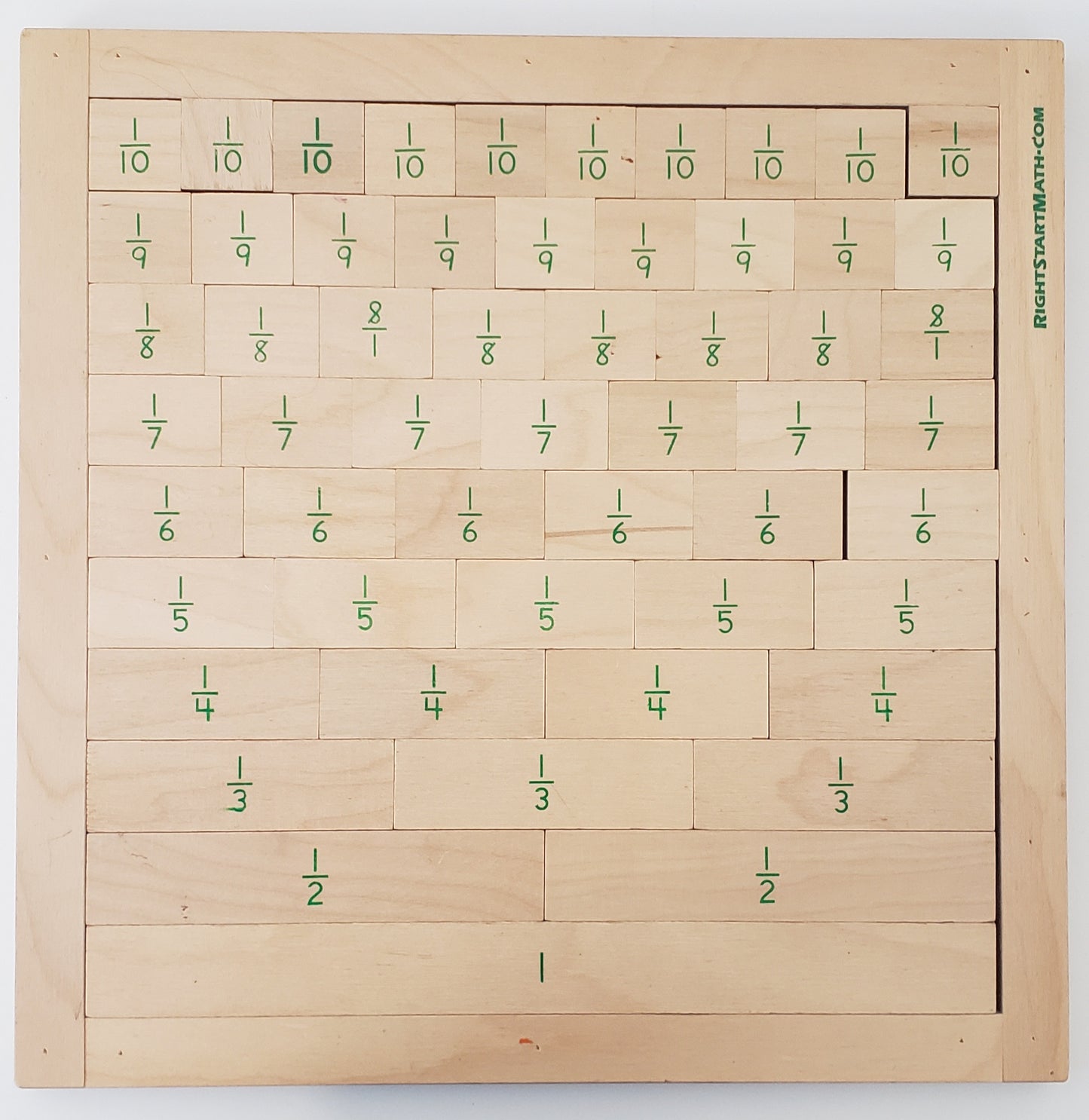 Fraction Chart Puzzle