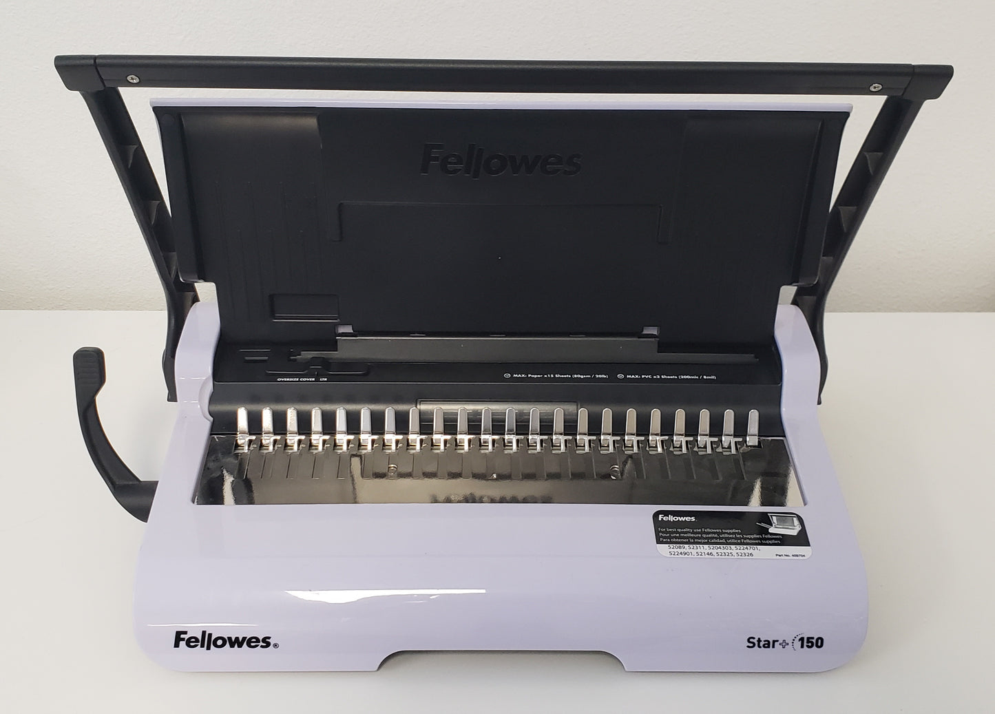 Fellowes Star+ Comb Binding Machine, 150 Sheet