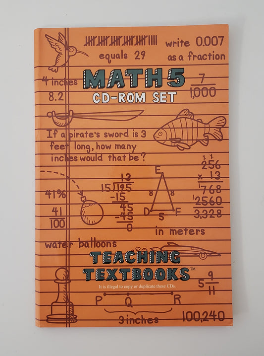 Math 5 CD-ROM Set