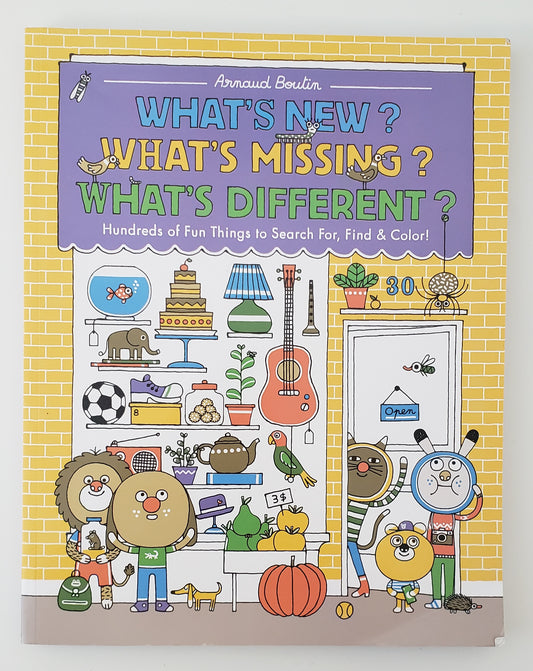 What's New? What's Missing? What's Different?