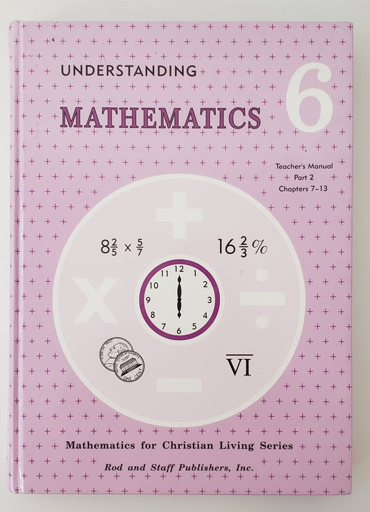 Understanding Mathematics 6 Teacher's Manual Part 2