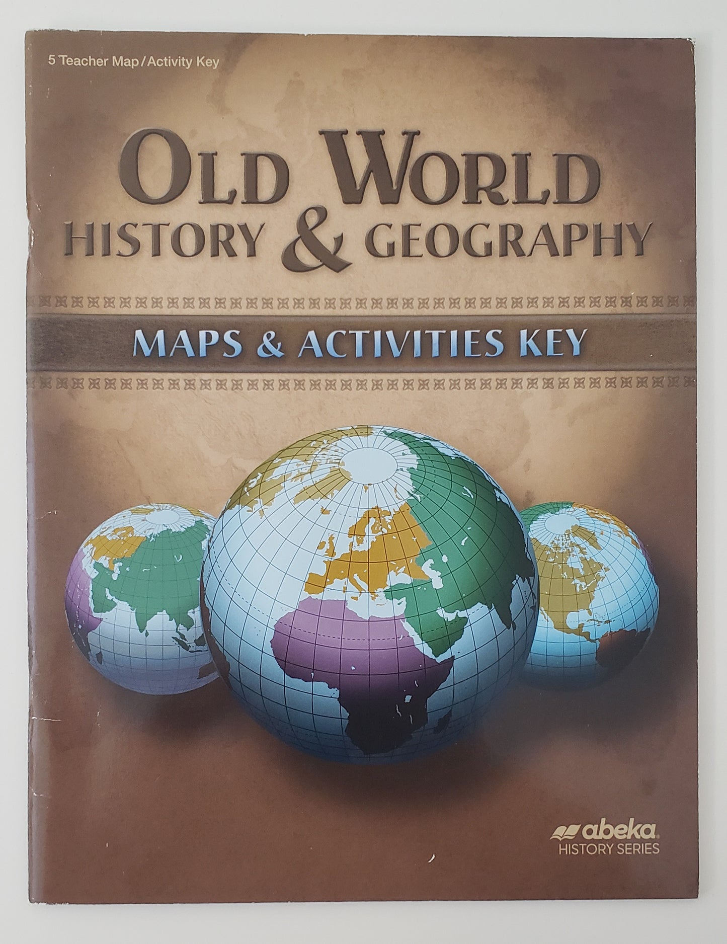 Old World History & Geography Maps & Activities Key