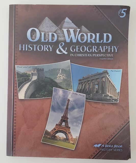 Old World History & Geography in Christian Perspective
