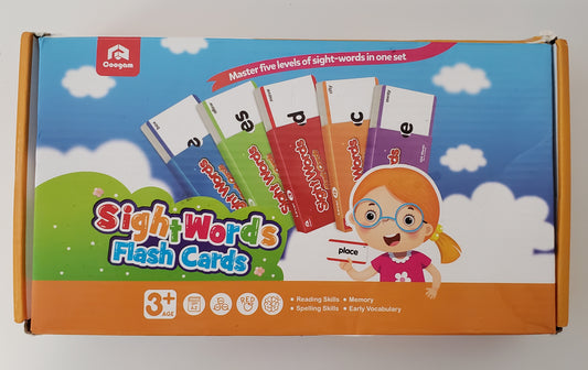 Sight Words Flash Cards