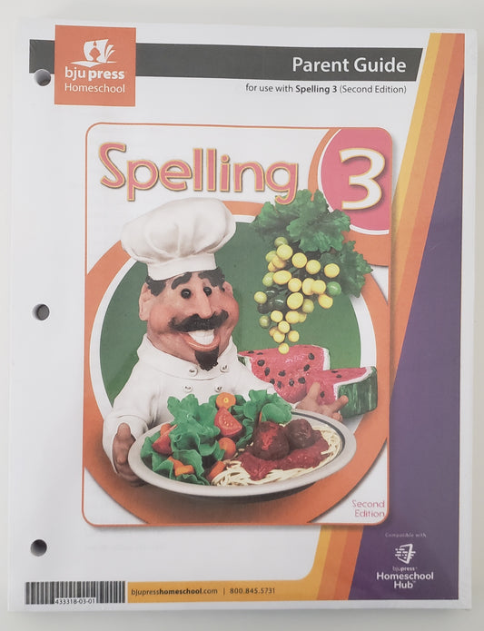 Spelling 3 Parent Guide