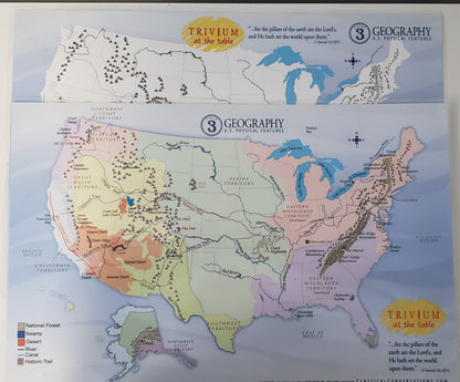 Trivium at the Table Geography, Cycle 3 Set of 2