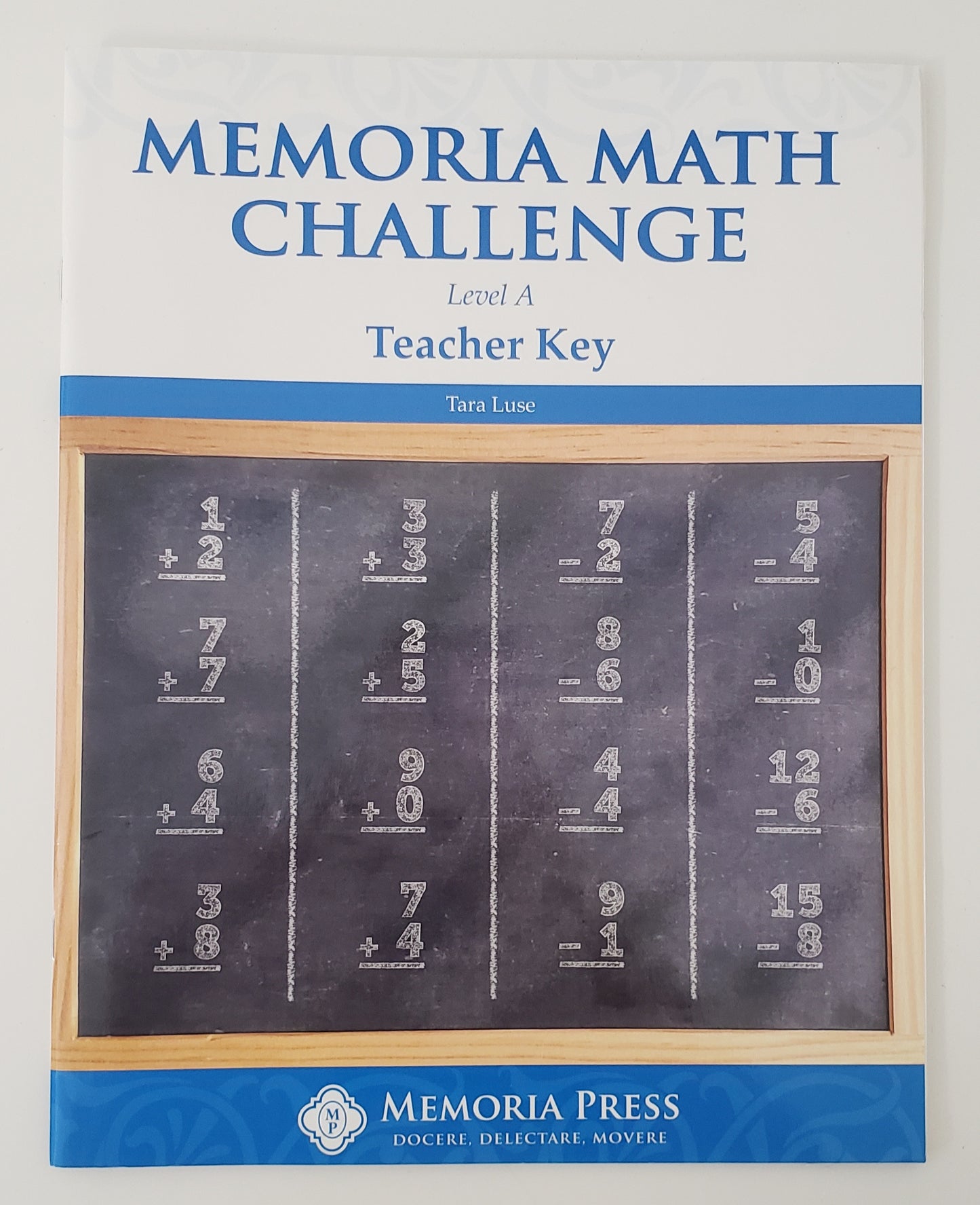 Memoria Math Challenge Level A Teacher Key