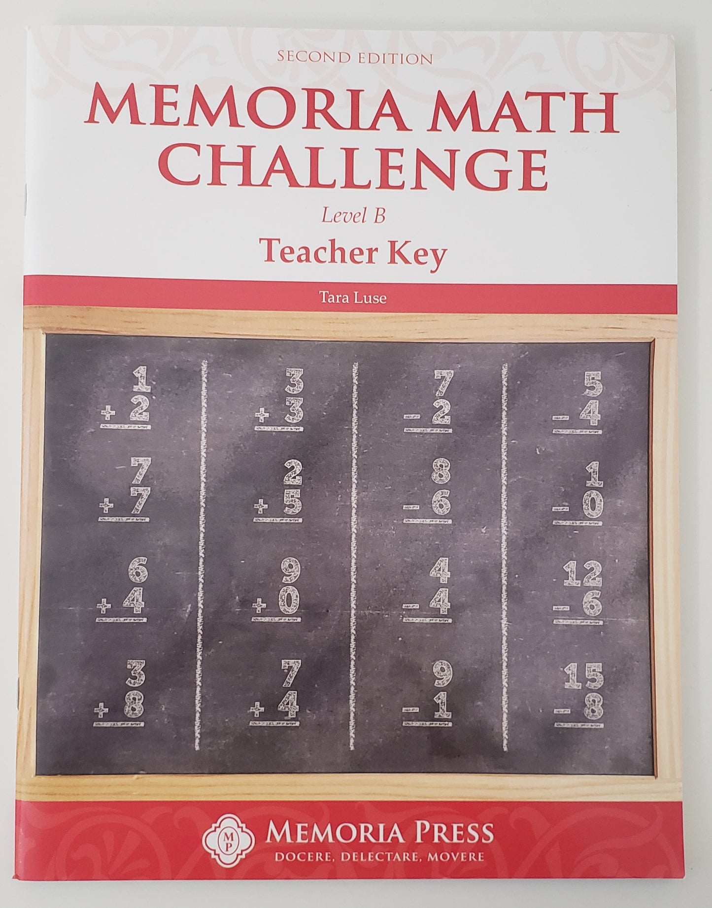 Memoria Math Challenge Level B Teacher Key