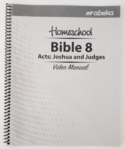 Bible 8 Video Manual