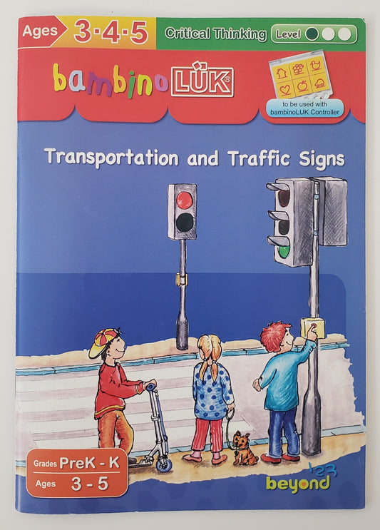 Transportation and Traffic Signs Bambino Luk Book