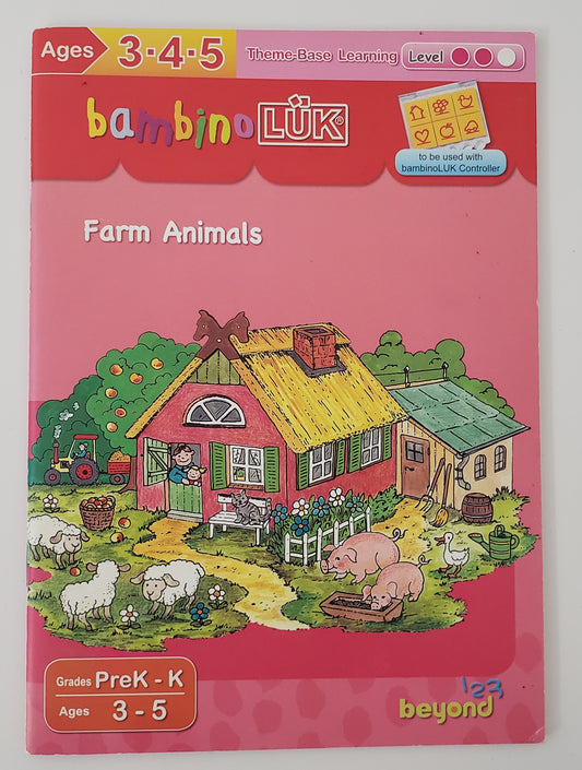 Farm Animals Bambino Luk Book