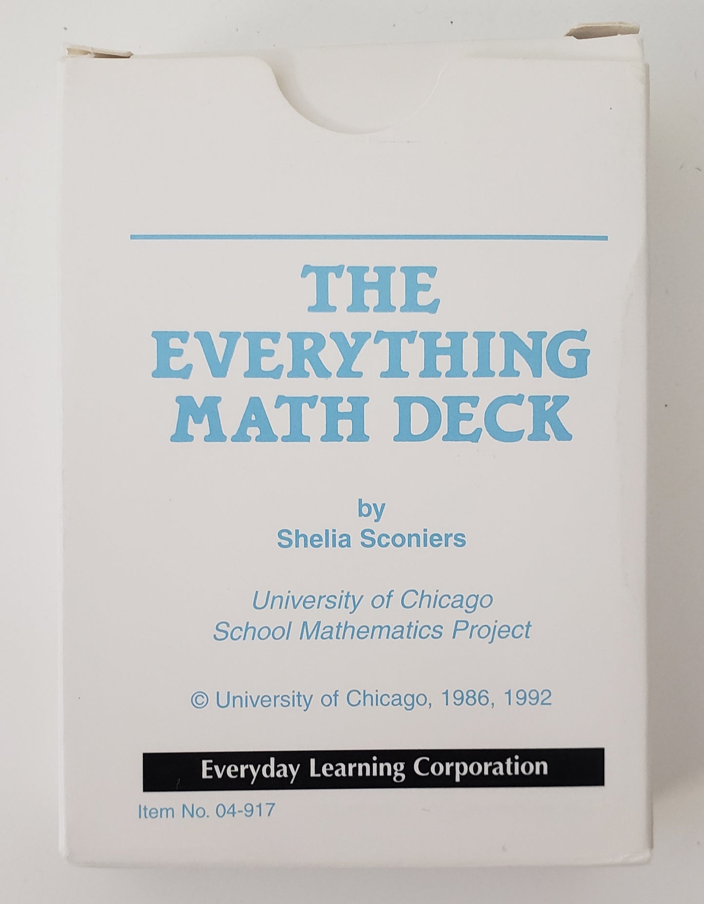 The Everything Math Deck