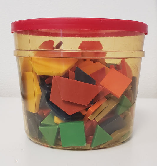 Tangram tiles (approx. 200)