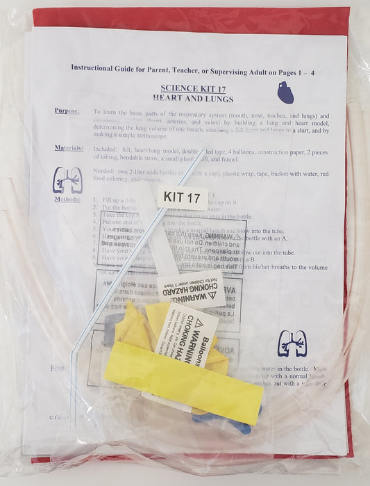 Science Kit 17: Heart & Lungs