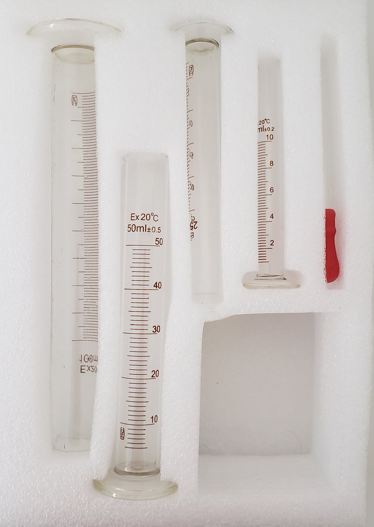 Graduated Cylinder Set Glass