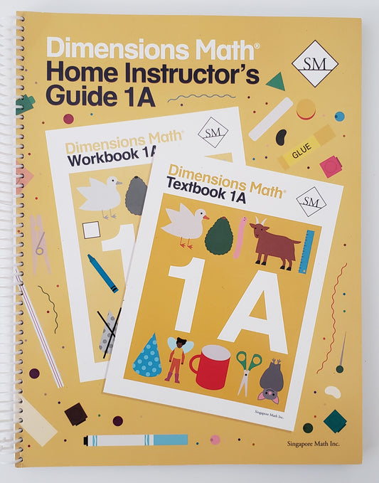 Dimensions Math Home Instructor's Guide 1A