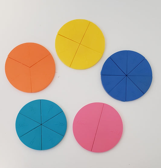 Circle Fraction Tiles