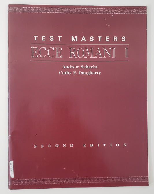 Ecce Romani I Test Masters