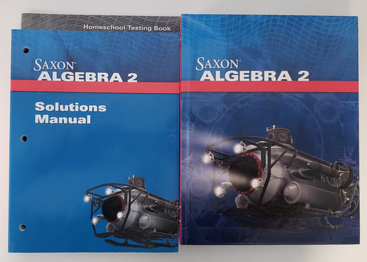 Saxon Algebra 2 Kit with Solutions Manual