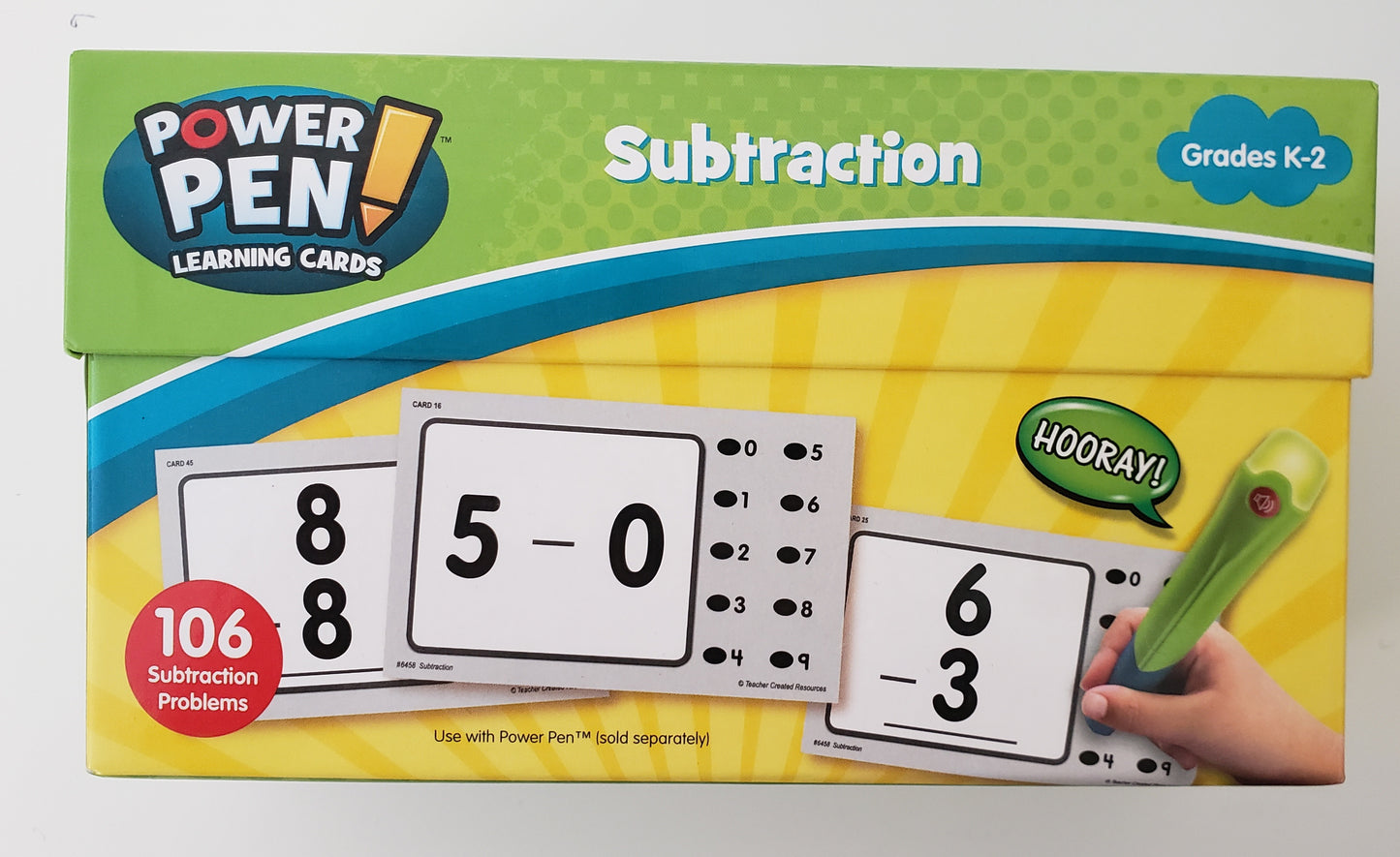 Power Pen Learning Cards: Subtraction