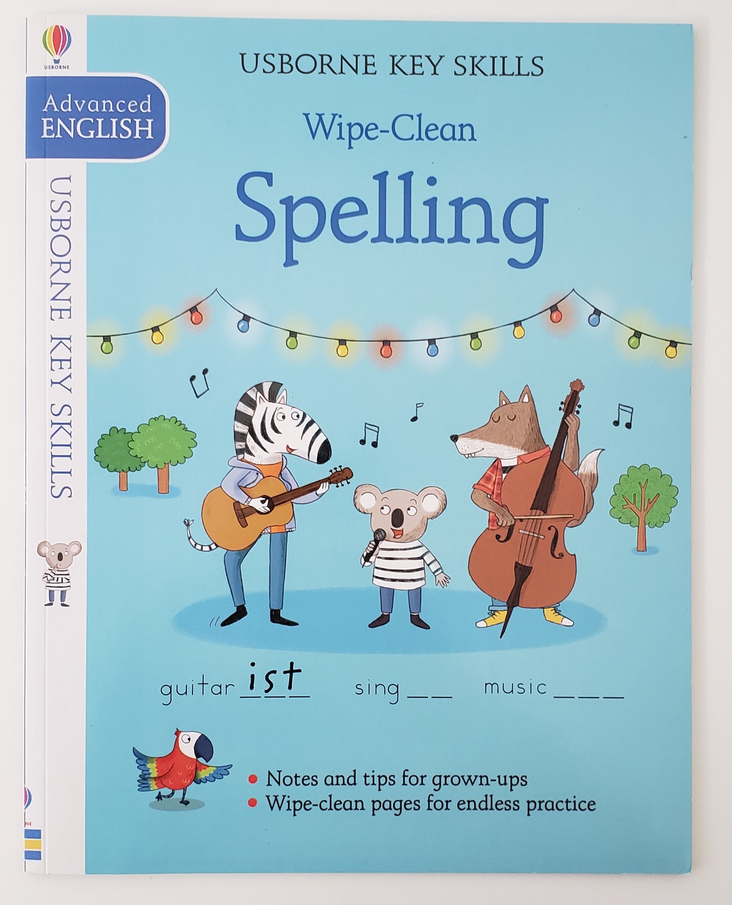 Usborne Key Skills Wipe-Clean Spelling