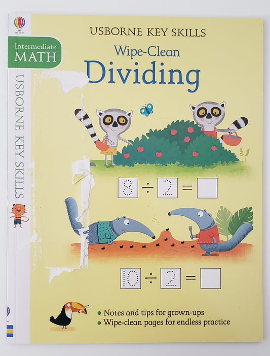 Usborne Key Skills Wipe-Clean Dividing