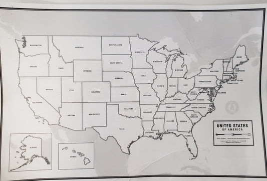U.S. & World Map