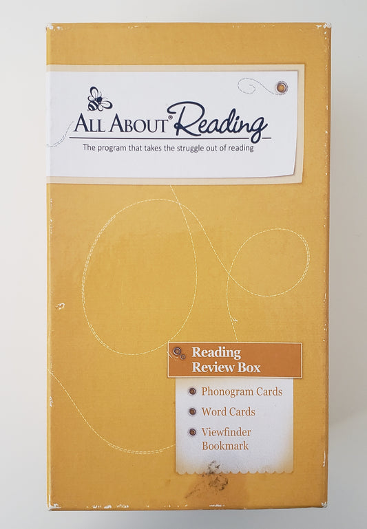 All About Reading Level 3 Cards with Box & Dividers