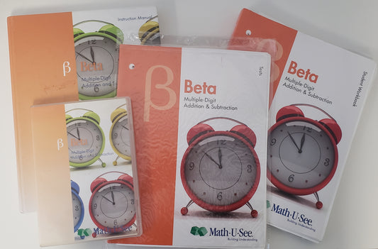Math-U-See Beta Instruction Pack