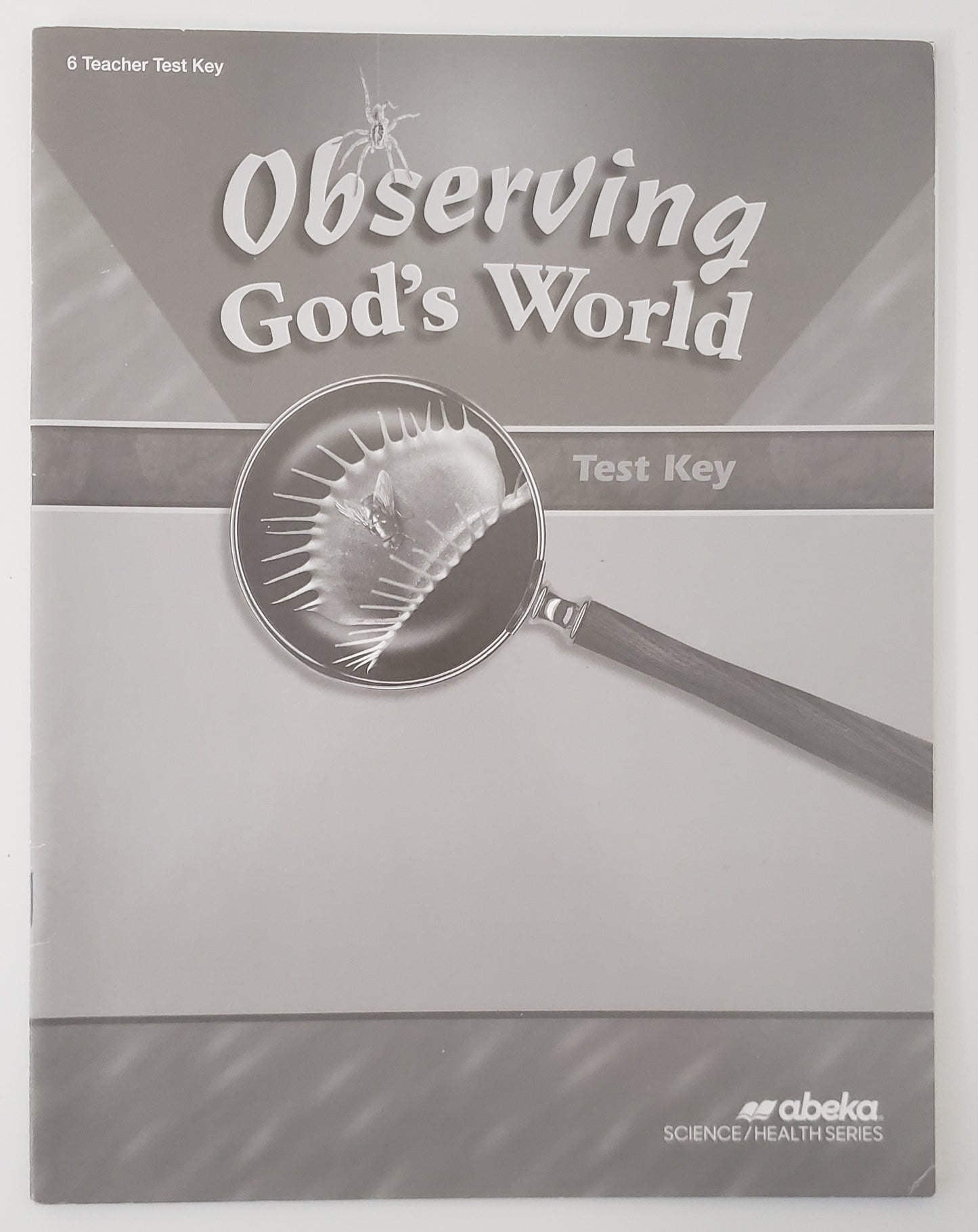 Observing God's World Test Key