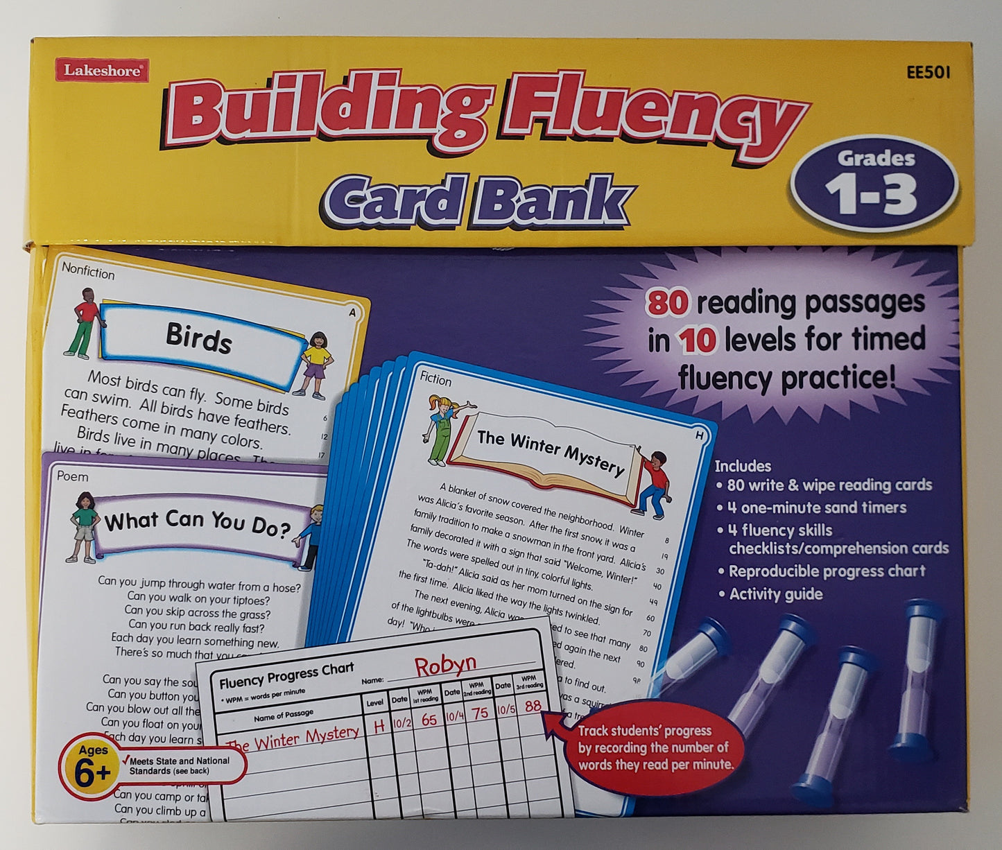 Lakeshore Building Fluency Card Bank