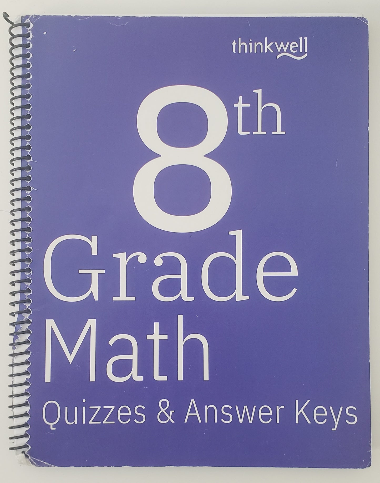 Grade 8 Math Printed Quiz Book