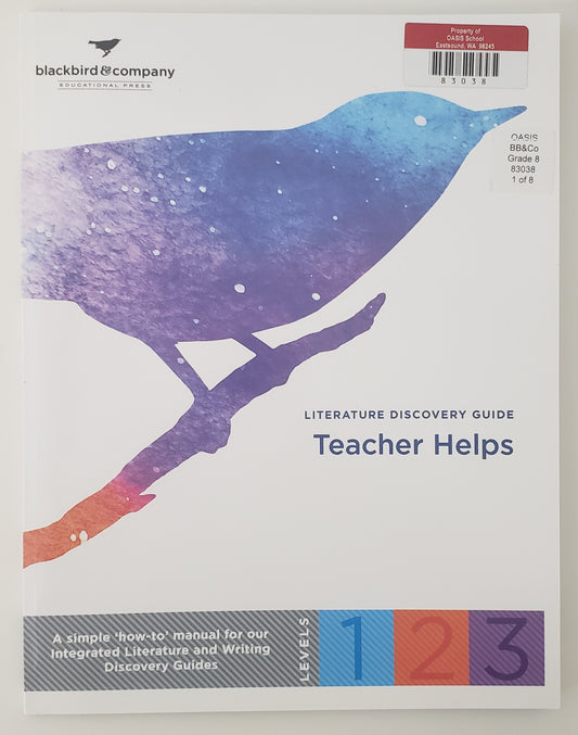 Teacher Helps Levels 1, 2, 3