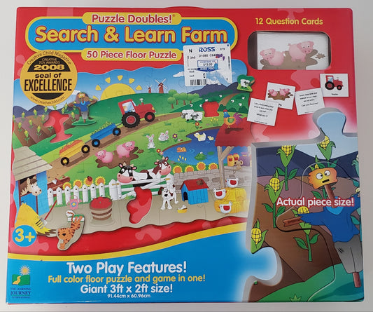 Puzzle Doubles! Search & Learn Farm