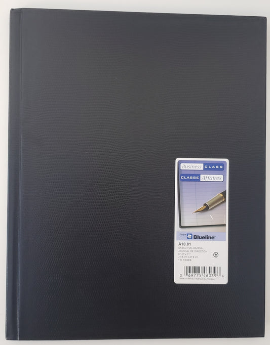 Blueline Business Class Classe Affaires Executive Journal