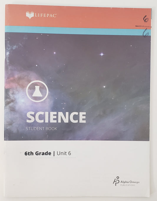 Lifepac Science Grade 6 Unit 6