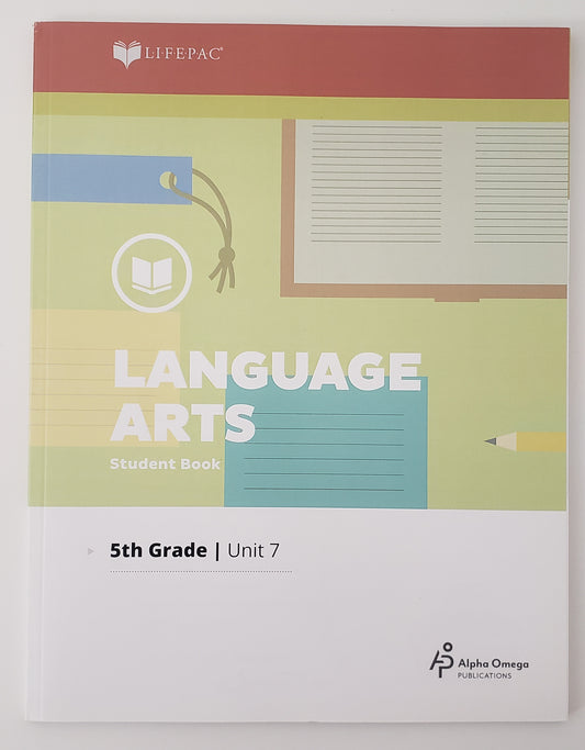Lifepac Language Arts Grade 5 Unit 7