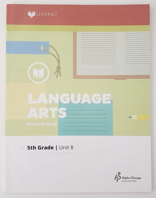 Lifepac Language Arts Grade 5 Unit 8