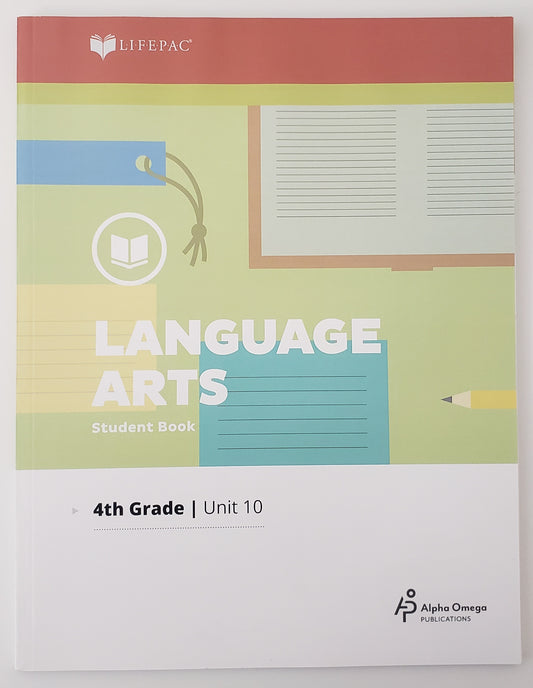 Lifepac Language Arts Grade 4 Unit 10
